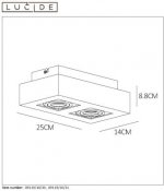 Потолочный светильник Lucide 09119/10/31 XIRAX