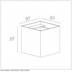 Настенный светильник бра Lucide 09217/04/31 XIO