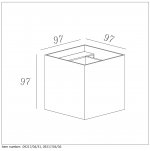 Настенный светильник бра Lucide 09217/04/36 XIO