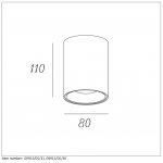 Потолочный светильник Lucide 09912/05/36 BENTOO/LED