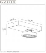 Потолочный светильник Lucide 09920/10/36
