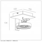 Потолочный светильник Lucide 09988/12/31 SPECTRUM LED