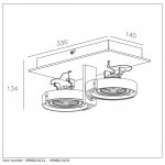 Потолочный светильник Lucide 09988/24/31 SPECTRUM LED