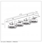 Потолочный светильник Lucide 09988/48/31 SPECTRUM LED