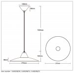 Подвесной светильник Lucide 11400/08/32