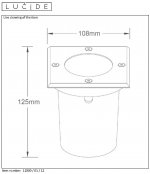 Светильник Lucide 11800/01/12 BILTIN