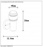 Настенный светильник бра Lucide 11806/01/30 MIRANE