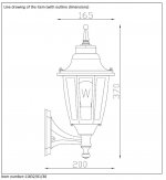 Настенный светильник Lucide 11832/01/30 TIRENO