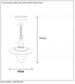 Подвесной светильник Lucide 11872/01/30 ARUBA