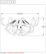 Потолочный светильник 13110/06/31 ATOMA Lucide