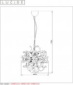 Подвесной светильник 13408/11/12 ATOMITA Lucide