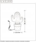 Настольная лампа 13513/01/66 CACTUS Lucide