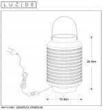 Настольная лампа Lucide 13526/01/31