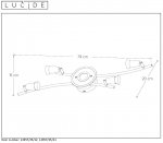 Светильник спот 13957/25/12 BINGO Lucide