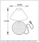 Красная настольная лампа Lucide 14550/81/57 KADDY