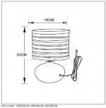 Настольная лампа Lucide 14559/81/36 TINA