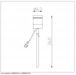Грунтовый светильник Lucide 14868/05/12 ARNE/LED