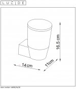 Светильник бра 14892/01/30 NINKE Lucide