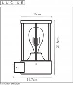 Настенный светильник бра Lucide 14893/01/30