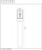 Уличный светильник столб Lucide 14893/80/30