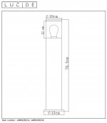 Уличный светильник столб Lucide 14899/80/30