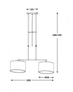Подвесной светильник Lucide 17400/02/30 BILJA