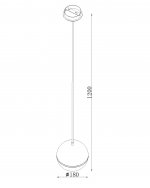 Подвесной светильник Lucide 17452/18/12 VOLO