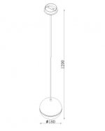 Подвесной светильник Lucide 17452/18/12 VOLO