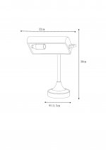 Настольная лампа Lucide 17504/01/11 BANKER