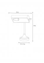 Настольная лампа Lucide 17504/01/11 BANKER