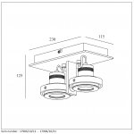 Потолочный светильник Lucide 17906/10/31 LANDA LED