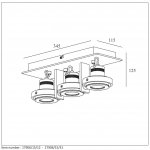 Потолочный светильник Lucide 17906/15/31 LANDA LED