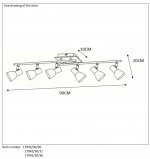 Потолочный светильник Lucide 17942/30/30 LAURA/LED