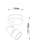 Потолочный светильник Lucide 17948/05/11 SIRENE/LED