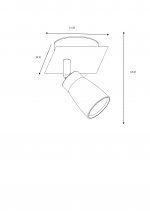 Спот Lucide 17949/21/11 LANA