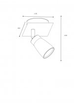 Потолочный светильник Lucide 17949/21/31 LANA