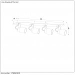 Потолочный светильник Lucide 17989/20/31 DICA