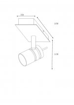 Потолочный светильник Lucide 17990/05/12 TWINNY LED
