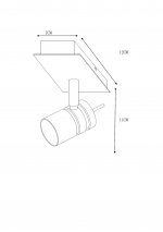 Потолочный светильник Lucide 17990/05/31 TWINNY LED