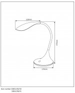 Настольная лампа Lucide 18652/06/31 EMIL