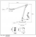 Настольная лампа 18670/06/31 LINEX-LED Lucide