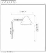 Настенный светильник бра Lucide 20215/05/30