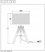 Настольная лампа 20508/81/30 ALDGATE Lucide