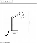 Настольная лампа 20610/01/30 MIZUKO Lucide