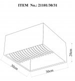 Потолочный светильник Lucide 21101/30/31 GLADIS 