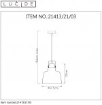 Подвесной светильник Lucide 21413/21/03