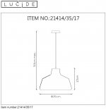 Подвесной светильник Lucide 21414/35/17