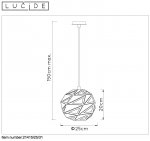 Подвесной светильник Lucide 21415/25/31