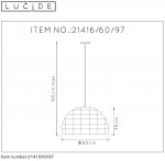 Подвесной светильник Lucide 21416/60/97