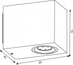 Настенный светильник бра Lucide 22860/05/31 ZORA/LED